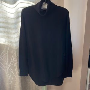 Treasure & Bond Sweater Black Turtle Neck Sz XS
